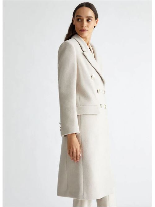 Double-breasted coat in wool blend Liu Jo | CF4321T2583.X0603